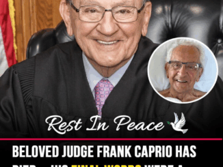 Frank Caprio, known worldwide as a viral judge, passes at 88 due to pancreatic ca.n*er