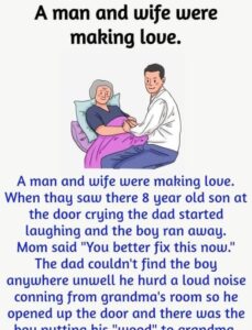 A man and wife were making love a funny story A man and wife were making love a funny story