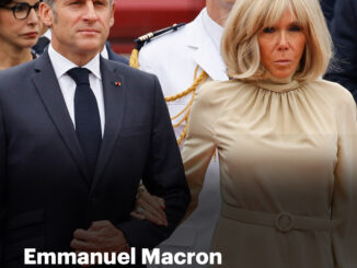 Emmanuel Macron says he is suing US influencer to ‘defend his honour’ over ludicrous claims wife Brigitte was born a man – as he aims ‘free speech’ dig at Trump