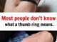 The Surprising Meaning Behind Wearing a Ring on Your Thumb
