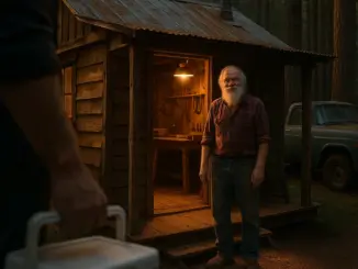 (CH1) AFTER GRANDMA PASSED, GRANDPA FOUND PEACE IN HIS OLD CABIN—FAR FROM HOME He didn’t say much at the funeral. Just held her photo tight and kept nodding at people like he was afraid if he stopped, he’d fall apart completely. We all took turns checking in on him that first week—dropping off food, offering to stay the night, but he never asked for anything. Just kept saying, “I’m alright, kiddo.” Then one day, he was just… gone.