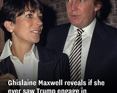 Ghislaine Maxwell discloses whether she ever witnessed Trump involved in Epstein’s misconduct Ghislaine Maxwell discloses whether she ever witnessed Trump involved in Epstein’s misconduct