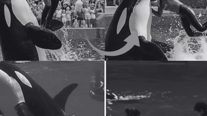 TRAGEDY AT BLUE OCEAN PARK: In a viral video dominating social media, an orca’s sudden and violent turn stuns the audience in a screaming stadium. No warning. Just the sound of the cold water… and a terror that takes your breath away… Seconds later, the water turns red. Trainer Jessica Radcliffe…lingcute TRAGEDY AT BLUE OCEAN PARK: In a viral video dominating social media, an orca’s sudden and violent turn stuns the audience in a screaming stadium. No warning. Just the sound of the cold water… and a terror that takes your breath away… Seconds later, the water turns red. Trainer Jessica Radcliffe…lingcute