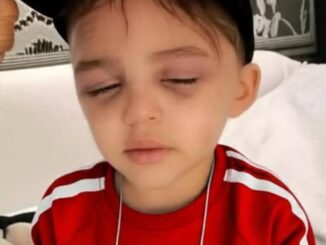 A 3-year-old boy …